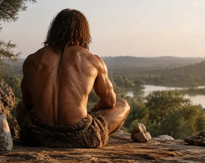 Why didn't cavemen complain about back pain?